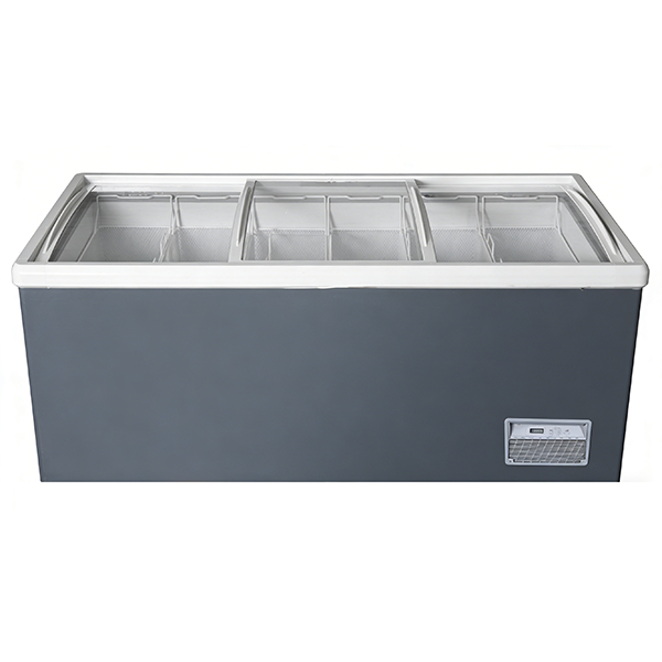 commercial island freezer for butcher shop for commercial use