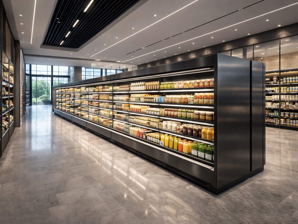 retail multideck chiller for bakery